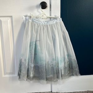 Disney Cinderella Tulle Midi Skirt NWT